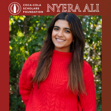 Nyera Ali Named Coca-Cola Scholar Semifinalist Nyera Ali Named Coca-Cola Scholar Semifinalist