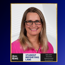 Mindy Bisset Selected in PBS Student Reporting Labs